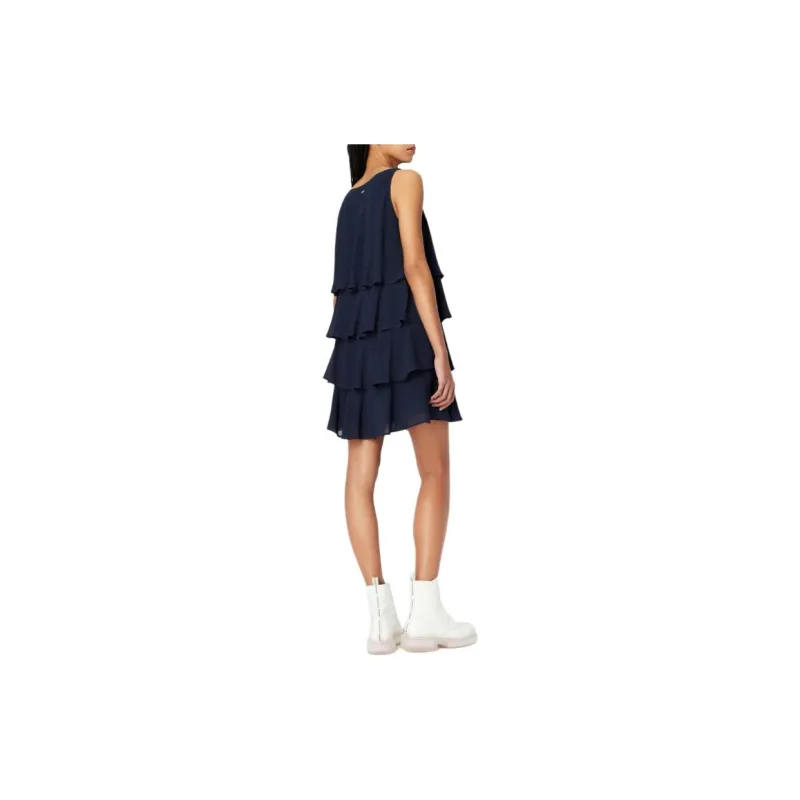 ARMANI EXCHANGE SS23 Sleeveless Dress Women's Navy Blue-4