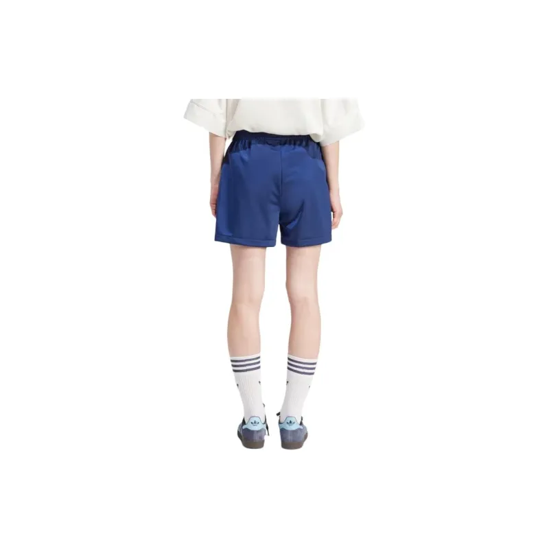 Adidas Women's 3 Stripes French Terry Shorts Dark Blue-2