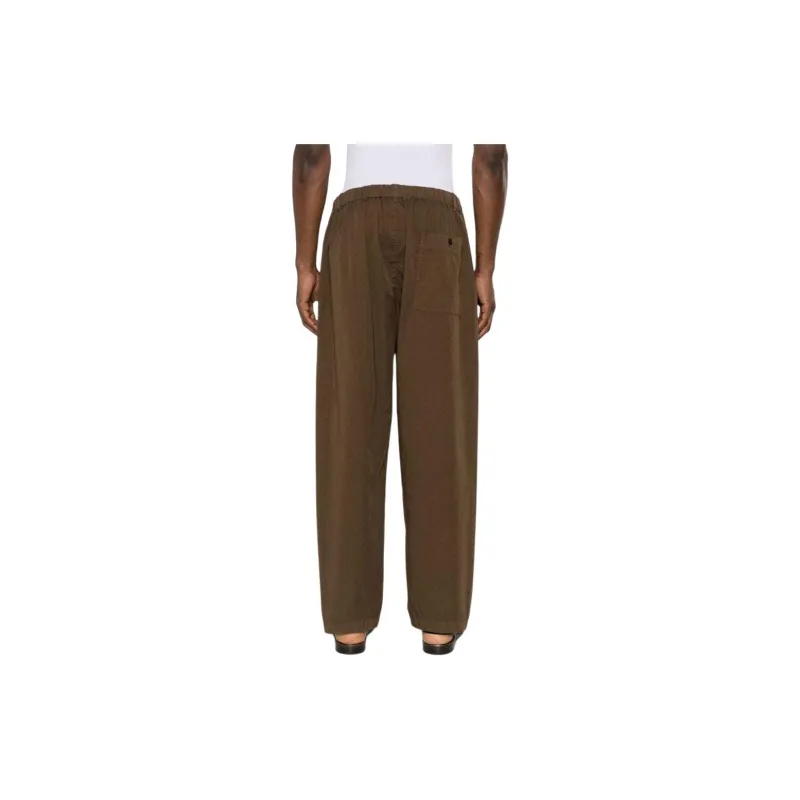 Lemaire Elasticated Waistband Cropped Leg Pants-4