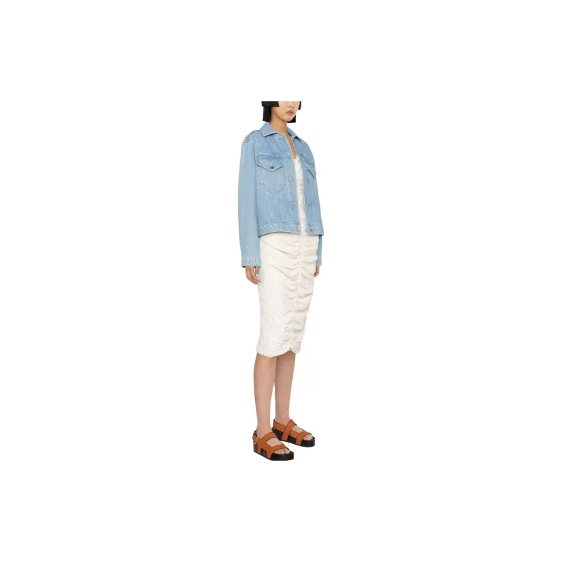 NANUSHKA Light Wash Denim Jacket-3