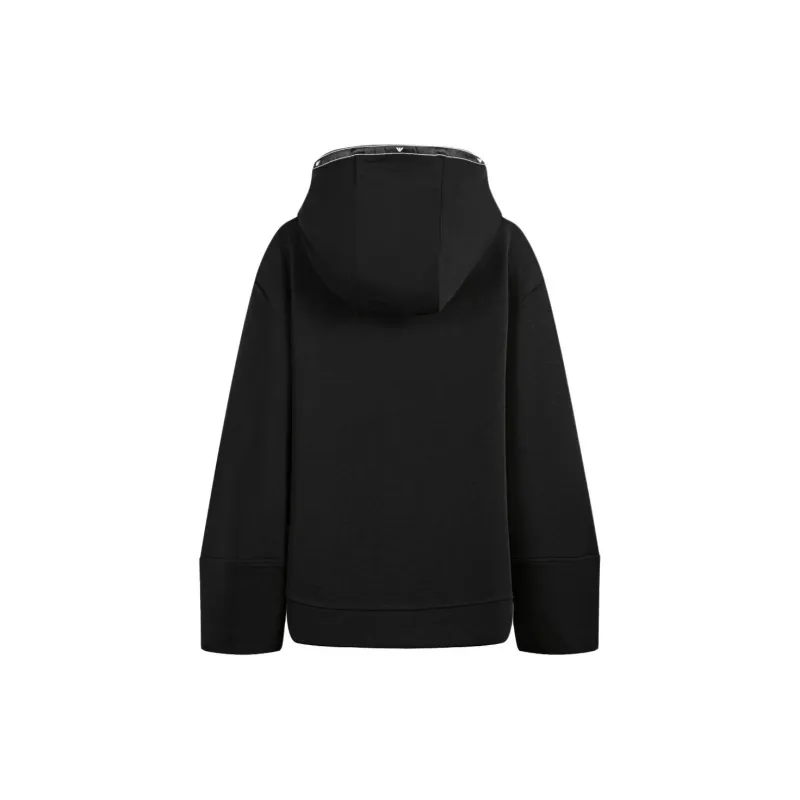 EMPORIO ARMANI Eagle logo Zip up Hoodie-1