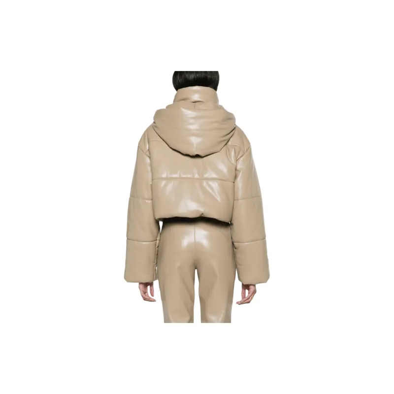 NANUSHKA Aveline Cropped Puffer Jacket-2