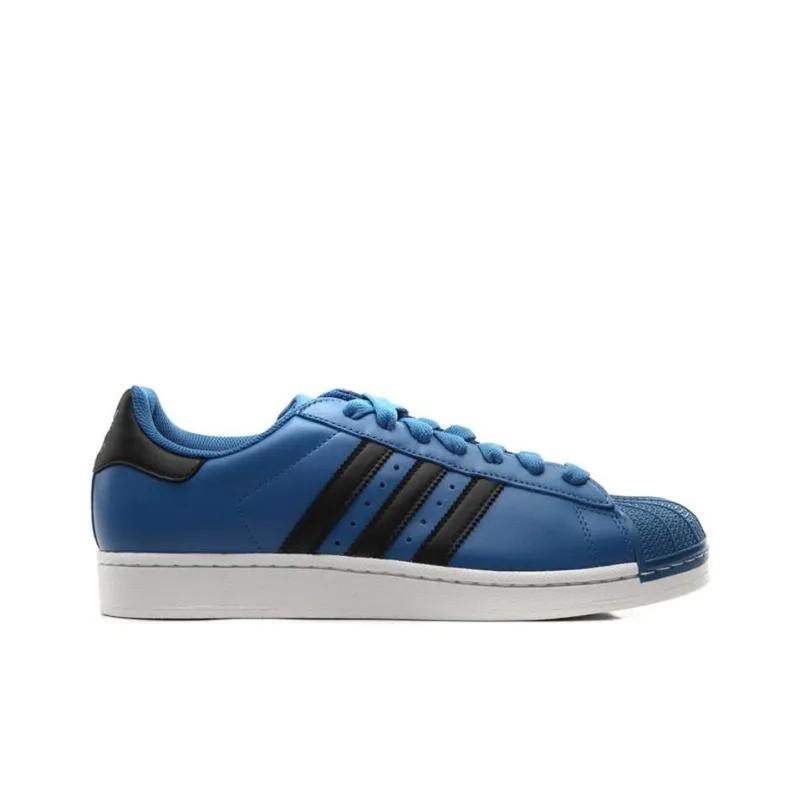 Adidas Originals Superstar 2 Low Top Skateboard Shoes Unisex Blue-1
