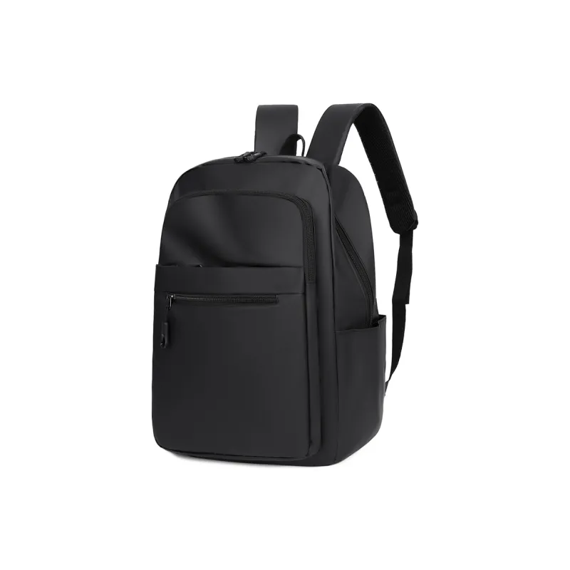 MingLu Oxford Backpack Regular Unisex Gray/Black-3