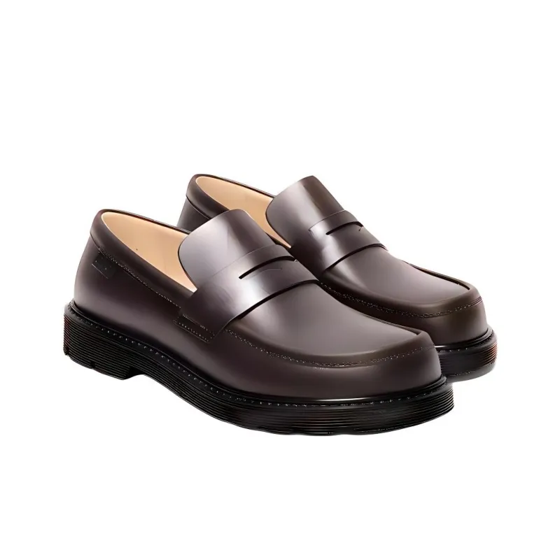 LOEWE Blaze Loafers 3.5cm Women's Brown-3
