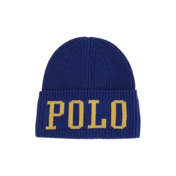 Polo Ralph Lauren Logo Intarsia Knit Beanie