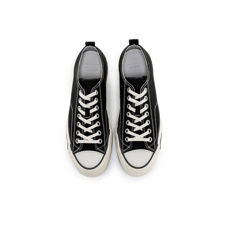 TC Low-Top Canvas Shoes Unisex Black-4