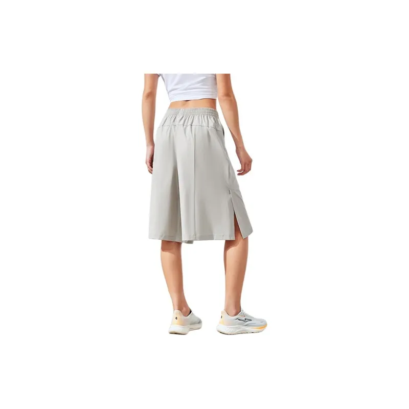 Erke Casual Shorts Women's Mist Card Green-4
