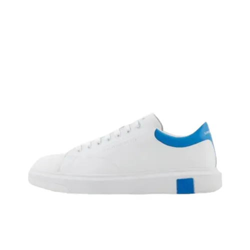 ARMANI EXCHANGE Skateboard Shoes Men Low-Top White