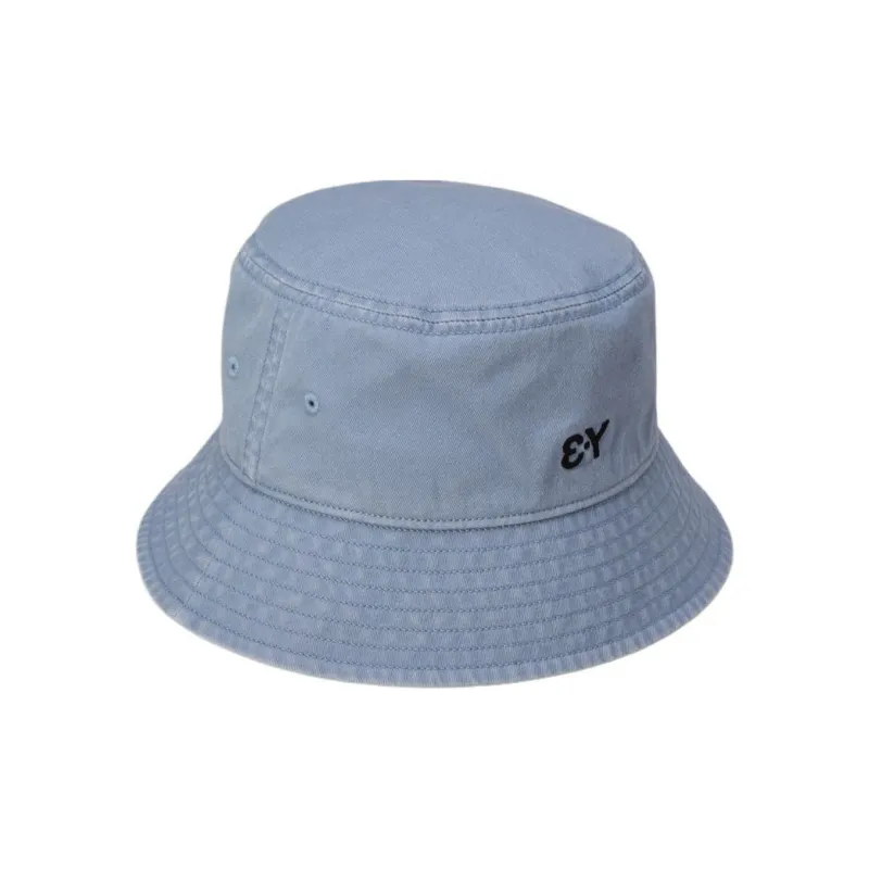Y 3 Cotton Bucket Hats Men's Blue-1