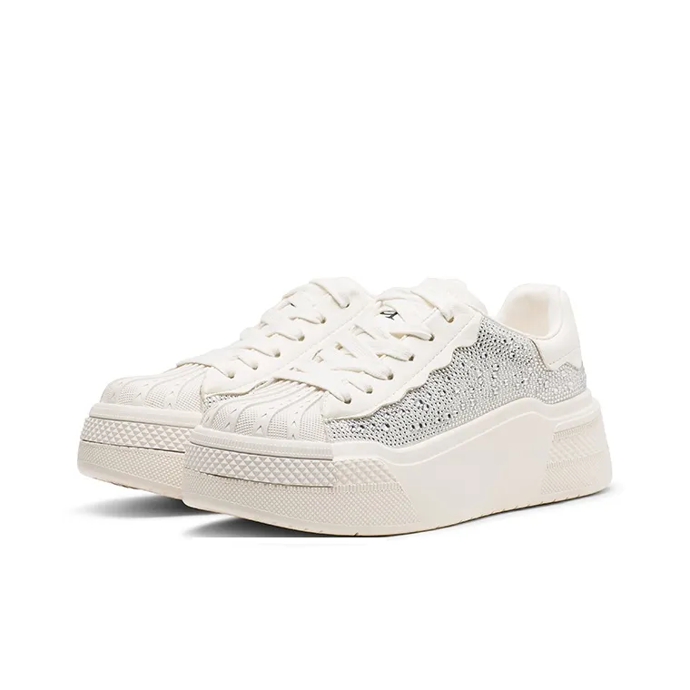 Coup De Foudre Height Increasing Slip Resistant Low Top Skateboard Shoes Women's-6