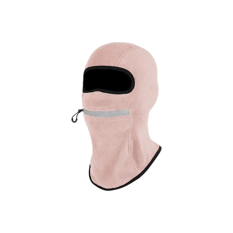 HNJ Riding Equipment Pullover Mask Unisex Polyester 25*34CM Black, Gray, Blue, Pink-7