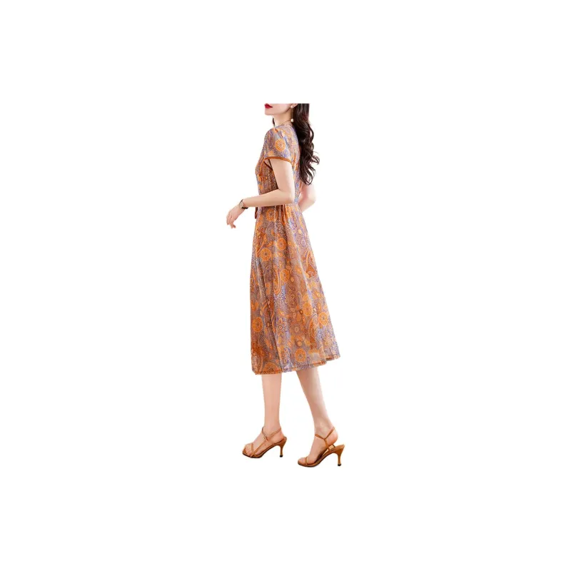 Mula Short Sleeved Dresses Women's-5