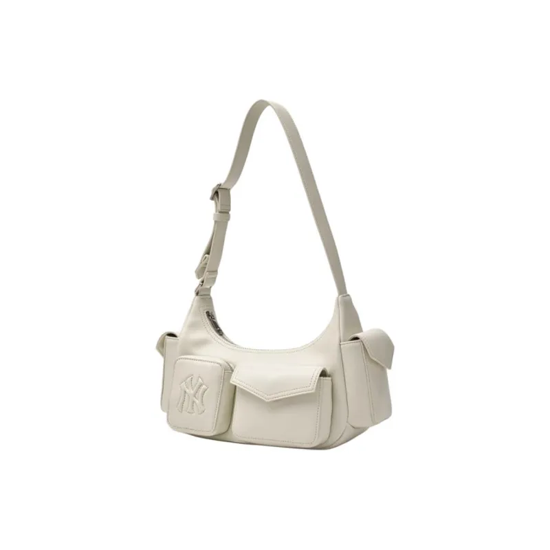 MLB Polyester Shoulder Bag Regular Women's Cream-1