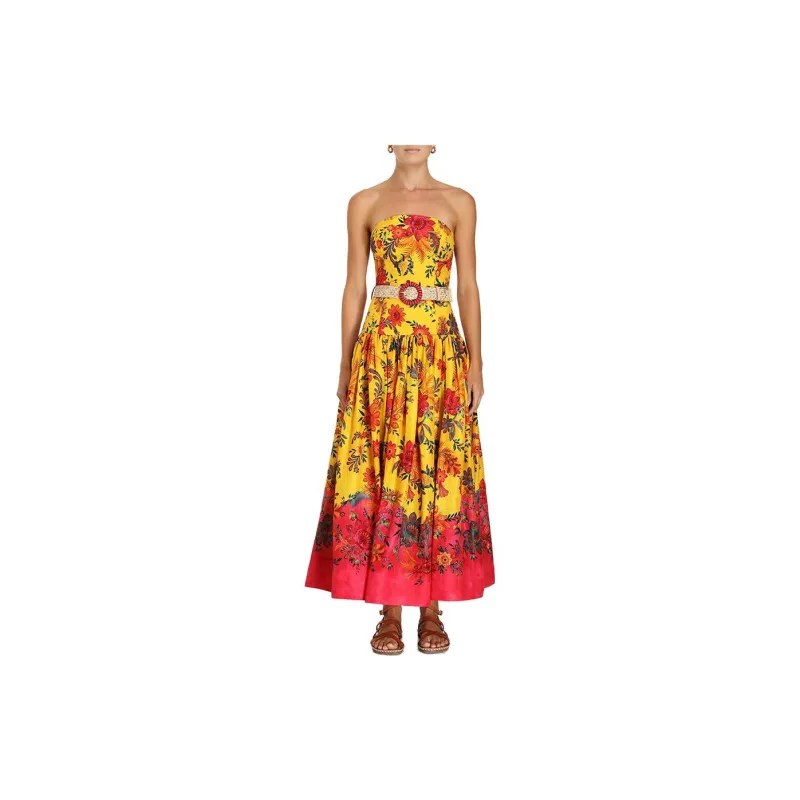 Zimmermann Sleeveless Dresses Women's Yellow-1