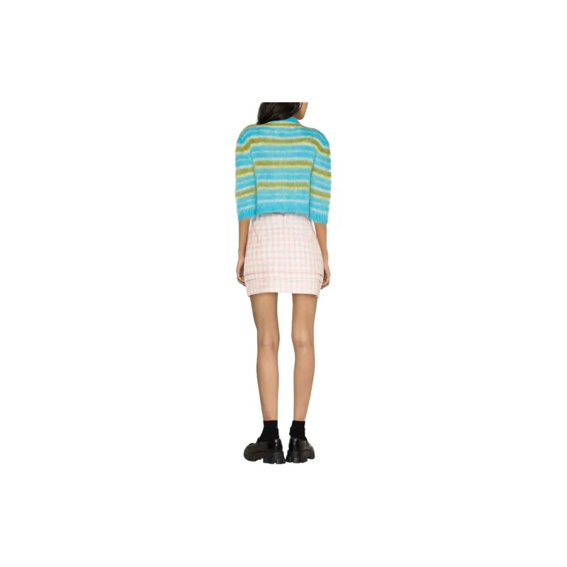 MARNI Striped Button Down Cardigan-2