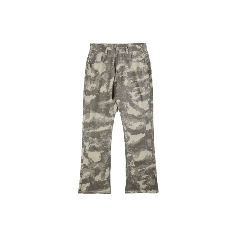 WELTER EXPERIMENT Jeans Unisex Desert Camouflage-8