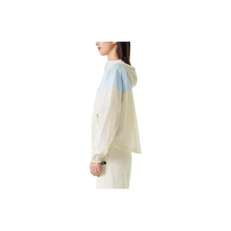 THE NORTH FACE Breathable, Quick Dry, Windproof, UV Protection Sun Protection Clothing Women's Blue, Beige, Multicolor-3