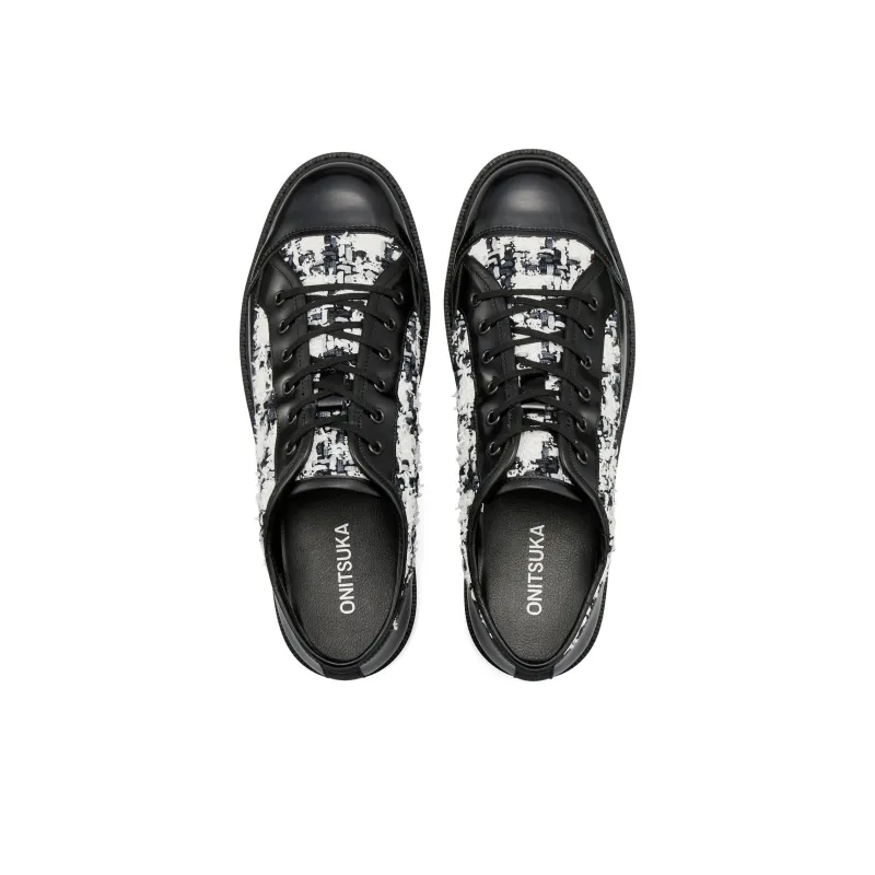 Onitsuka Tiger Blucher Lo Anti Slip Wear Resistant Low Top Casual Shoes Unisex Black-3