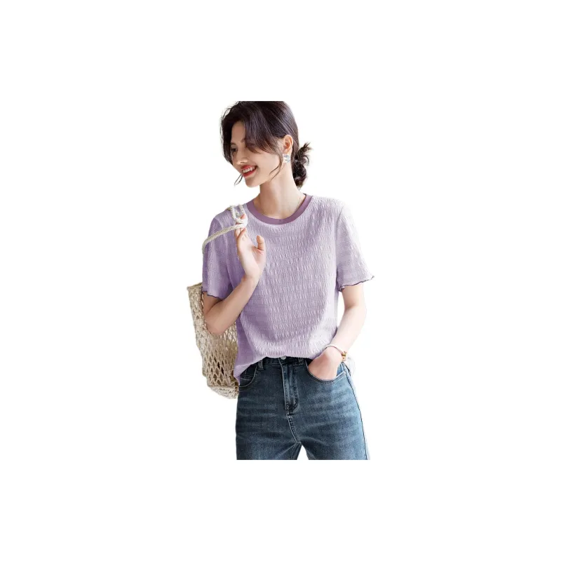 XWI Regular T Shirt Women's Light Purple-1