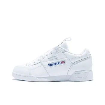 Reebok Workout Skate Shoes 'White Navy'