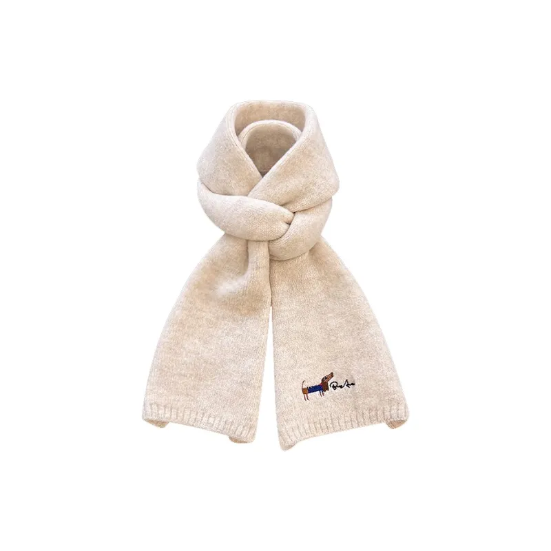STUFFER Contains Wool Knit Scarves Unisex-1