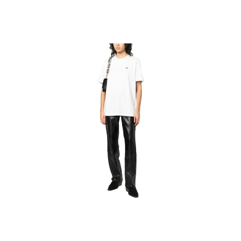 DIESEL T Just Doval PJ Cotton T shirt-4