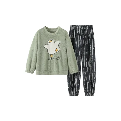 Maultiay Pajama Set Women's Green