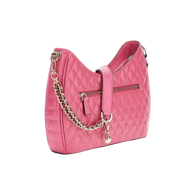 GUESS PU Crossbody Bag Shoulder Bag Regular Women's Fuchsia-1