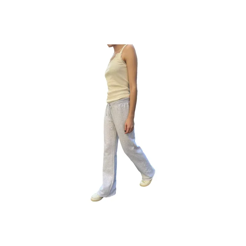 Brandy Melville Casual Pants Women's Silver Gray-2