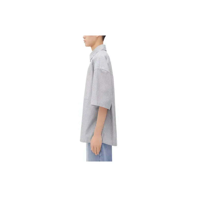 Bottega Veneta Bv Embroidered Striped Overshirt-2