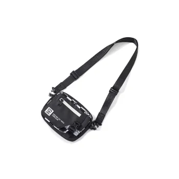LAMLICKA Polyester Shoulder Bag Crossbody Bag Regular Unisex Black White Plaid