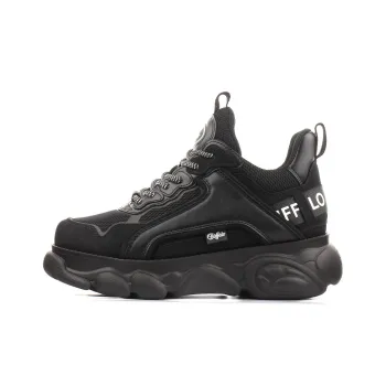 Buffalo Anti Slip Wear Resistant Low Top Casual Shoes Women's Black