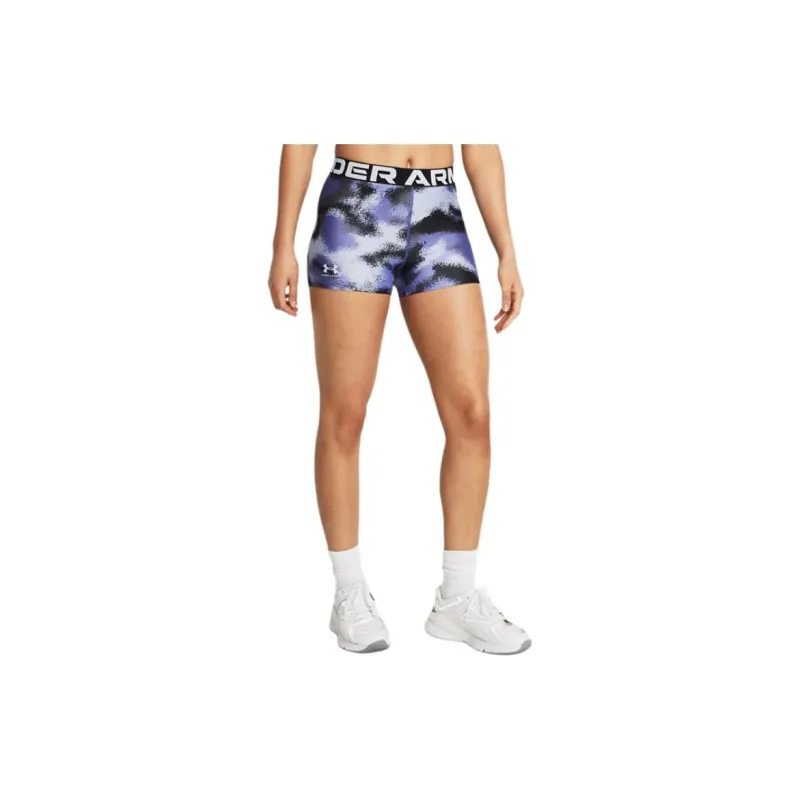 Under Armour Heatgear® Printed Shorty Casual Shorts Women's Purple-3