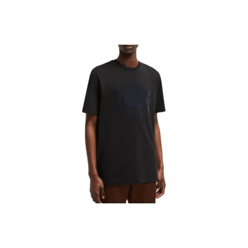 Moncler T-Shirts Men Black-3