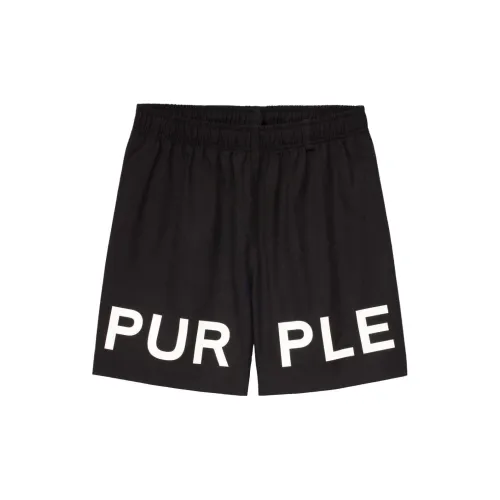 PURPLE-BRAND Casual Shorts Men Black