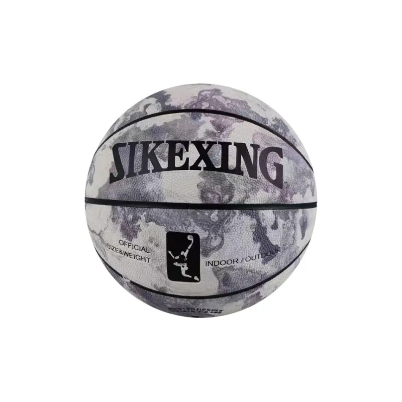 UMA PU Basketball Gray White Size 7 Training Match Unisex-0