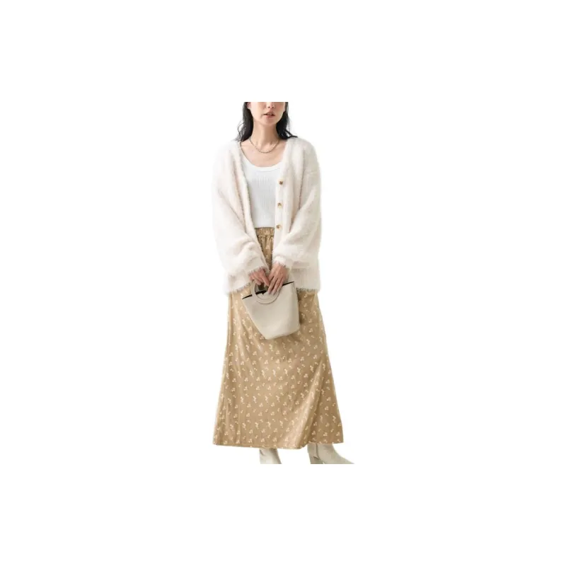 FREAK'S STORE Casual Long Skirts Women's Light Umber-1