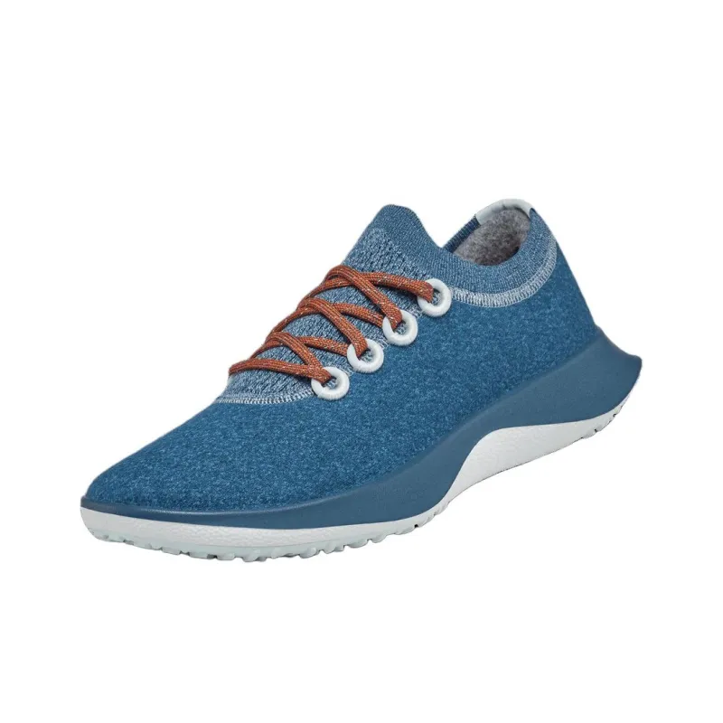 Allbirds Wool Dasher Slip-Resistant Low-Top Running Shoes Men's Glacier Blue-1