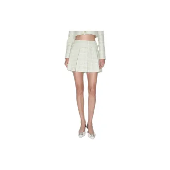 Bebe Casual Short Skirts Women's Light Green