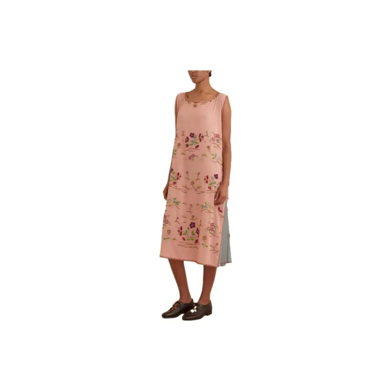 BODE Sleeveless Dress Women's Red-1