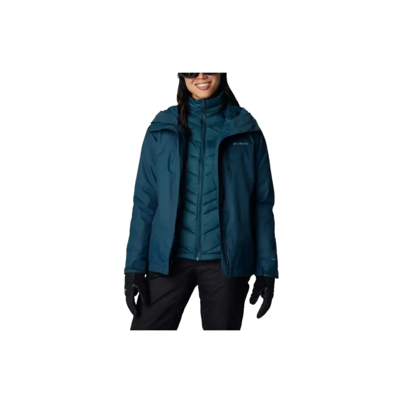 Columbia Windbreaker Jackets Women's Dark Blue-4