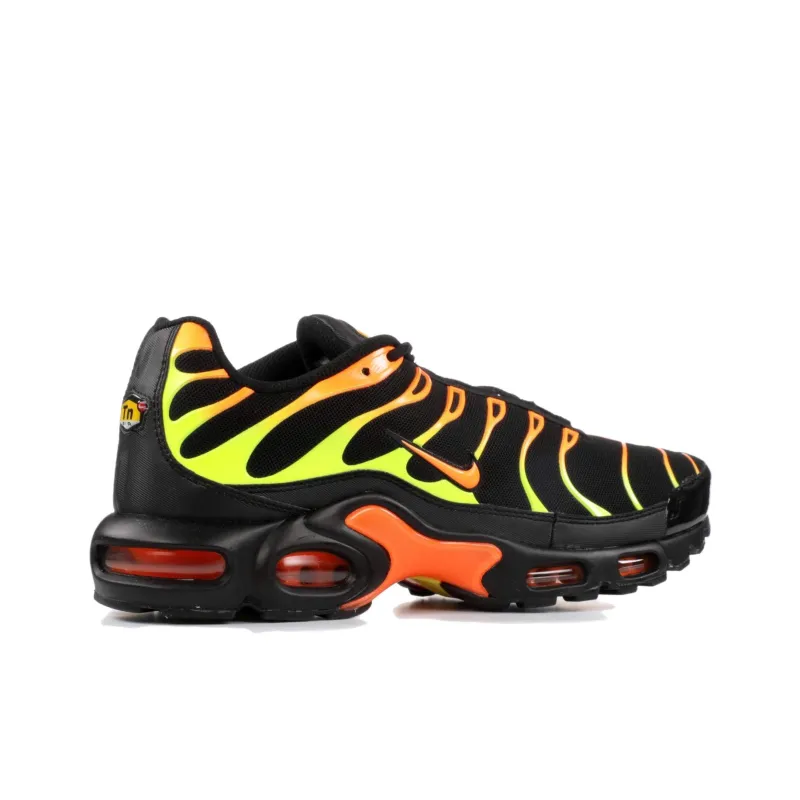 Nike Air Max Plus Anti Slip Wear Resistant Low Top Casual Running Shoes Men's Black-1