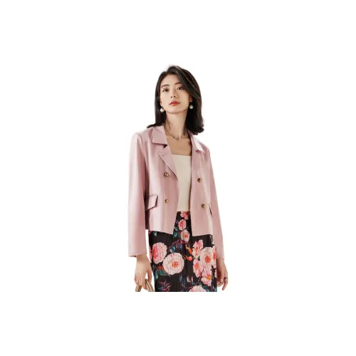 ORIGIN Trench Coats Women's Pink