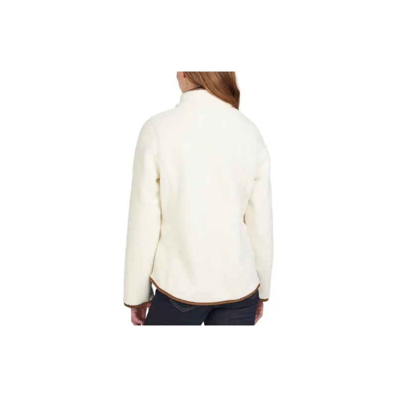 BARBOUR Barbour Lavenham Fleece Jackets Coats Women's White-2