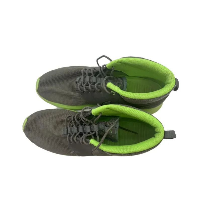 Nike Rosherun Mid Mercury Green Flash Lime-3