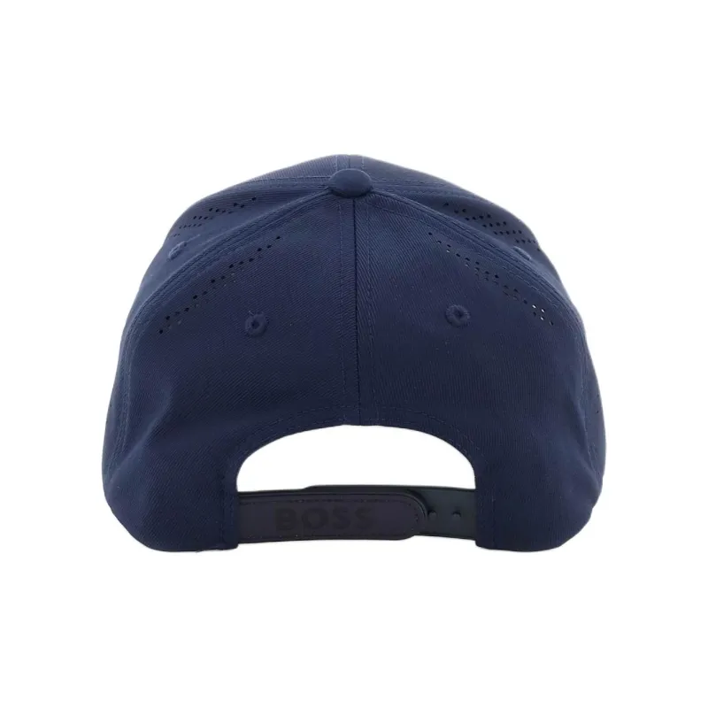 HUGO BOSS Elastane Baseball Caps Men's Dark Blue-3
