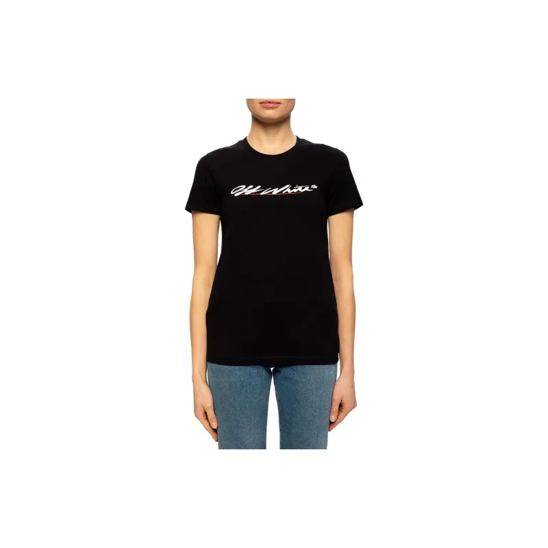 OFF WHITE SS21 T Shirts Women's Black-3