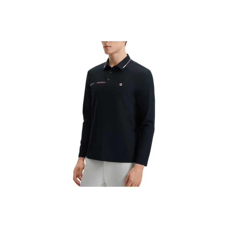 FILA Casual Sportswear Men Legend Blue Top+Slate Gray Bottom-1