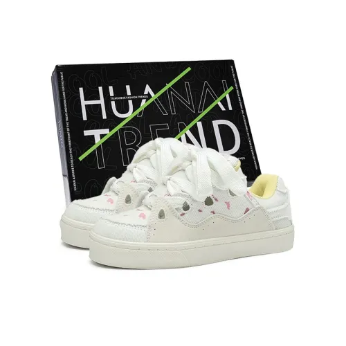 HUANAI Skateboard Shoes Unisex Low-Top Mulberry